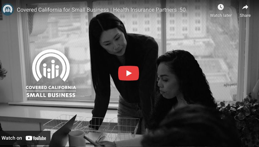 Selling Covered California for Small Business YouTube Video